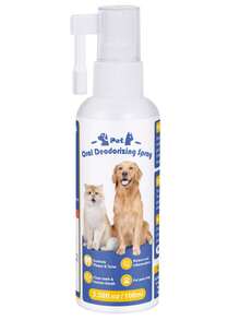 1pc Pet Oral Care Deodorizing Spray, Freshens Breath, Promotes Digestion, Suitable For Dogs & Cats
