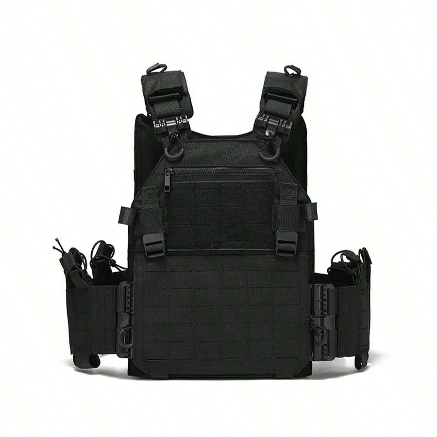 Quick Release Tactical Vest Hunting Men Plate Carrier Chest Rig ...