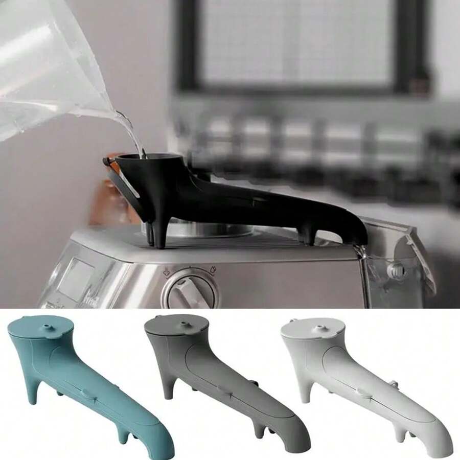 義式咖啡機導水器，小型家用半自動咖啡機輔助用水設備，矽膠導水管 - 綠色 - 查看 1