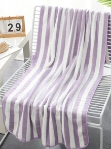 1 pezzo Asciugamano da bagno ultra sottile in fibra di microfibra di lana di corallo per adulti per uomini e donne, soffice, assorbente, asciugatura rapida e non si sgretola, adatto per luso domestico e come telo mare - Multicolore - Visualizzare 4