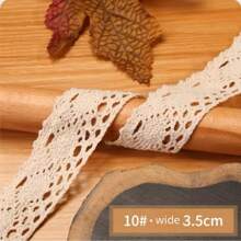 10M Spitzenband mit Spitzenkante, Bekleidungsstoff für Dekorationen, Handarbeit DIY Spitzenborte, Weihnachten Valentinstag