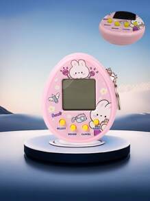 Electronic Virtual Pet Keychain, Retro Mini Handheld Game Console For Kids, Novelty Toy Holiday Gift - Multicolor - View 3