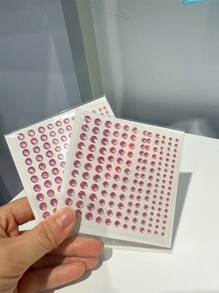 Sexy Glam Up Your Look With These 3D Rhinestone Eye & Face DecorativeDrill Stickers! Halloween - Multicolor - View 18