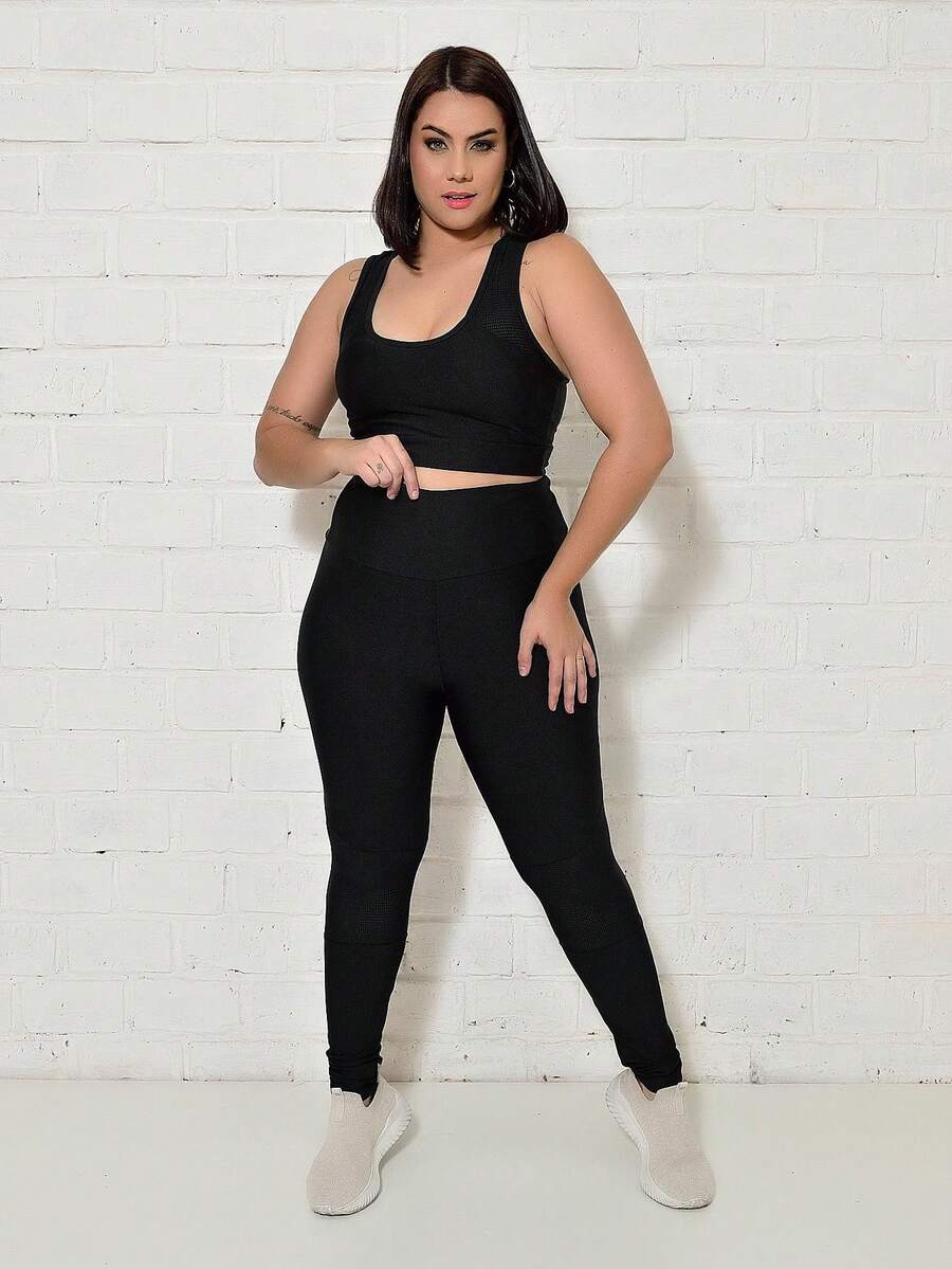 Medusa Store Conjunto De Academia e Ginastica + Brinde - Preto - Visão 1