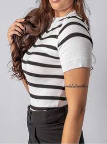 Women Sweaters - 白色 - 查看 4