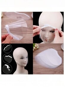 100个淋浴面罩，一次性口罩，适用于微针纹绣、美容纹身、淋浴、美发沙龙、睫毛嫁接和眼科手术后护理，梳子，理发配件，吹风机，头发，理发师，美发工具，美发产品，吹风机，头发，配件，美发产品，美发工具，美发用品，头发护理，卷发梳，理发师，理发配件，美发设备，头发，旅行，美发产品，美发工具，美发用品，理发师，理发配件，理发店，美发设备 - 彩色 - 查看 8