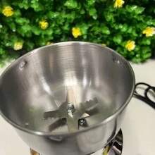 MOLINO PULVERIZADOR ELECTRICO DE CUATRO CUCHILLAS PARA CAFE - Gris Claro - Ver 3
