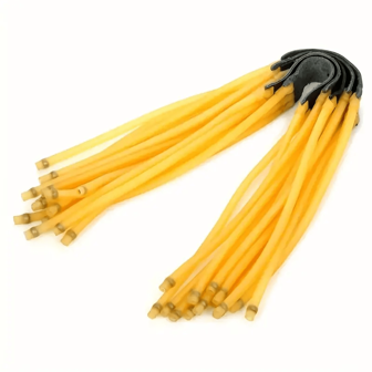 10pcs High-Powered Replacement Slingshot Bands Hunting Tool, Durable Elastic Rubber Bands For Teenagers