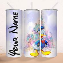 1 chiếc cốc thép không gỉ hình chuột hoạt hình cổ điển 20oz, vịt Donald, Pluto, hình trụ in nhiều màu có nắp và ống hút, giữ ấm/lạnh, thích hợp làm quà tặng cho gia đình/bạn bè vào dịp sinh nhật, giáng sinh - phong cách 2 - Xem 4