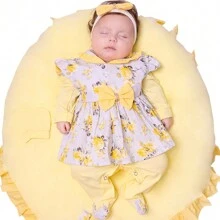 Baby Girls Rompers - צהוב - ראה 2