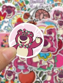 40 件装玩具总动员巴斯光年可爱卡通贴纸 DIY 装饰电脑吉他 iPad 防水贴纸 - 彩色 - 查看 4