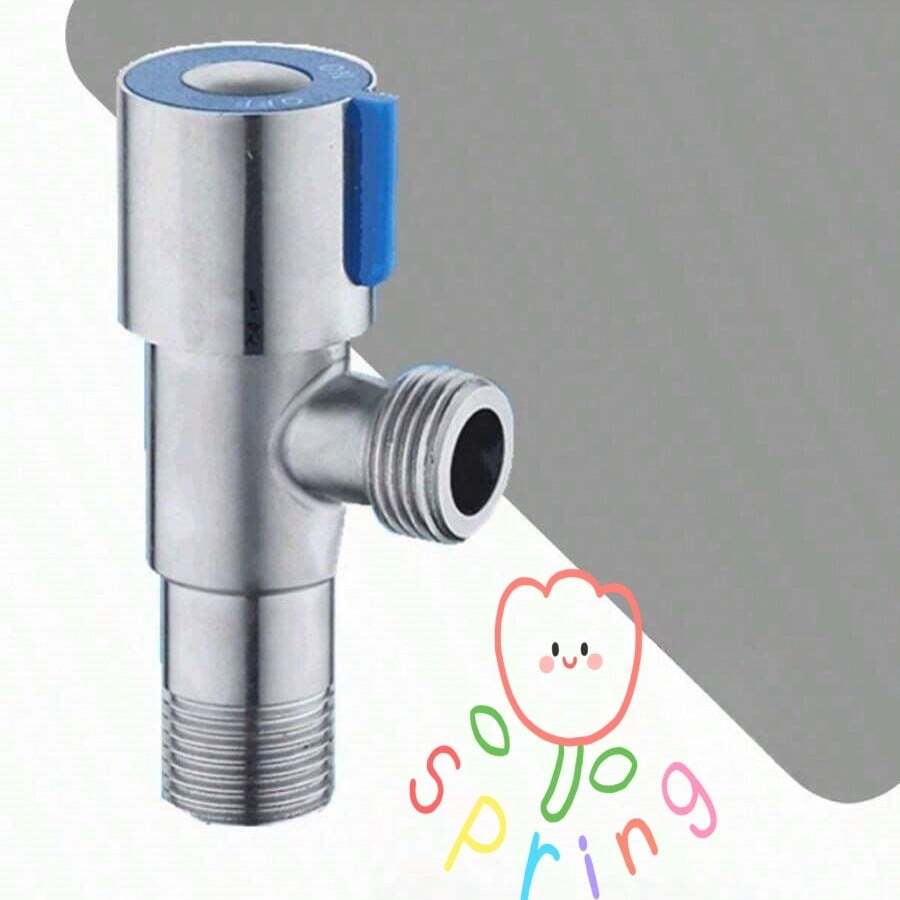 1pc Toilet Shut Off Valve Switch With Three-Way Angle Valve | SHEIN USA