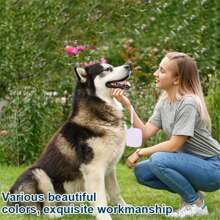 1 件硅胶狗狗训练零食袋带夹，便携式宠物零食袋，适用于旅行狗狗零食袋狗狗零食袋遛狗袋 - 彩色 - 查看 11