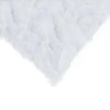 Natural Home Decor Classic Rabbit Pillow | 1-Piece | White | 18"X18"