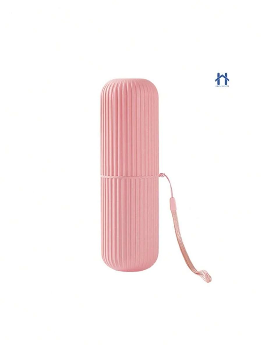 Estojo Porta Escova e Pasta Dental Plástico Multiuso para Viagem Viagem Bolsa Escola Colorido