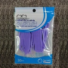 30PCS/Pack Fruit Flavored Floss Stick Portable Toothpick Teeth Picks Tooth Clean Stick Disposable Pocket Dental Floss Oral Care - Multicolor - View 10