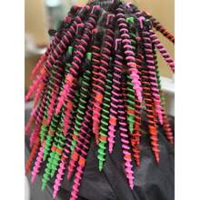 1 gói Uốn Tóc Thanh Xoắn Ốc Uốn Que Mì Len Lạnh Sóng Cần Vít Lọn Tóc Salon Làm Tóc Uốn Tóc Thanh - Nhiều màu - Xem 1