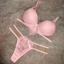 Women Bra & Panty Sets - Màu hồng gỉ - Xem 1