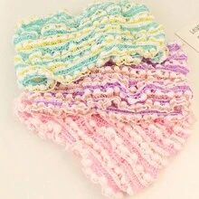 1 Stück gestricktes breites Stirnband, dehnbares Haarband zum Gesicht waschen und schminken, für den Außenbereich - Verschiedenfarbig - Übersicht 8
