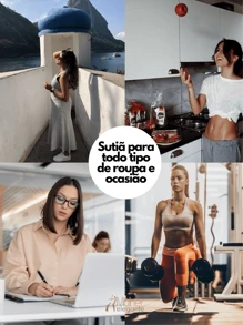 Women Bras & Bralettes - Màu Đỏ Sâu - Xem 5