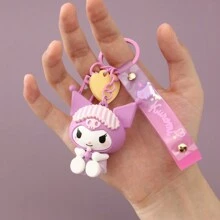 Miniso 三麗鷗角色My Melody甜心系列掛件可愛卡通鑰匙圈裝飾袋吊墜藍色星星 - 黃色 - 查看 7