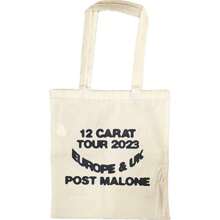Post Malone Spotlight 2023 Tour Tote Bag (White) - 白色 - 查看 2