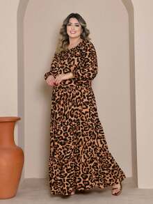 Plus Size Dresses - Multicolor - View 3