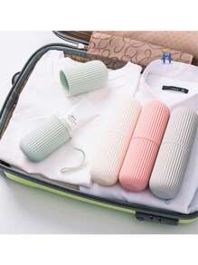 Travel Toothbrush Case - 淺灰色 - 查看 6