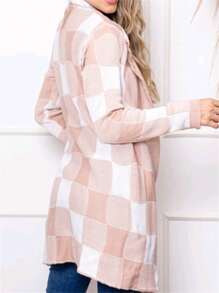 Women Cardigans - Pink - View 2