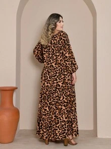 Plus Size Dresses - Multicolor - View 2