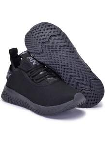 ANY WAY Women Wedge Sneakers - 黑色 - 查看 3