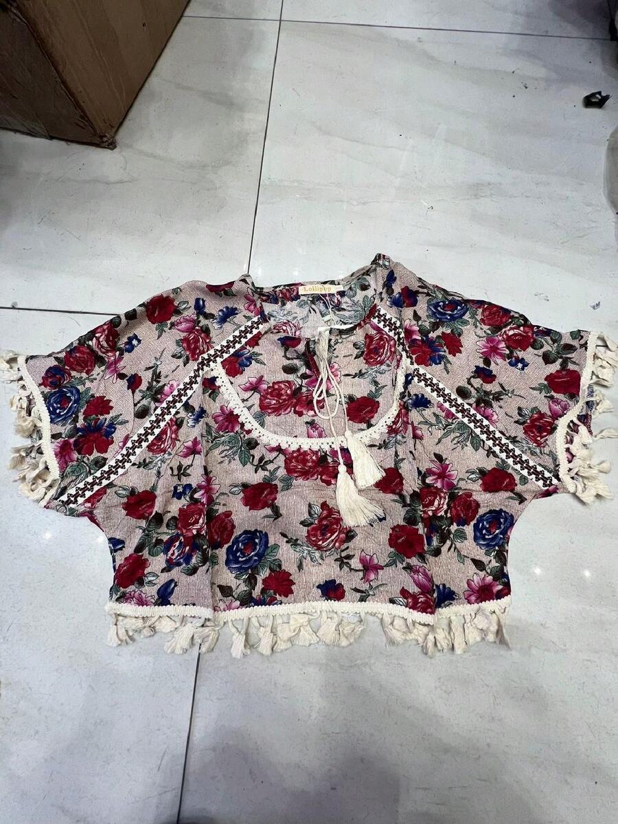 Women Tops - Màu Hồng Tươi - Xem 1