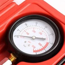 Compression Tester Compression Tester For Petrol Engines Cars Lorries Gauge Tester Pressure Loss Tester Test Set Measuring Device Universal And Engine Engine Compression Automotive Kit Engine - 紅色 - 查看 4