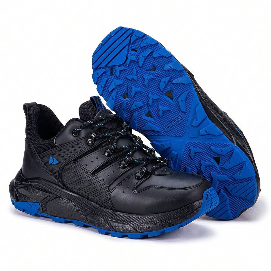 Men Sneakers - 黑藍 - 查看 1