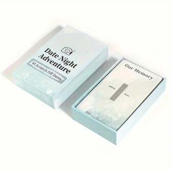 [NEW] Date Night Adventure 40 Scratch-Off Date Ideas For Couples, Romantic Gift, Exciting And Fun Adventure Card Game. ,Couple,Couple Games,Games,Couples,Board Games,Couple,Games,Gift,Fun Games,Presents For Men,Present