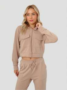 Women Two-Piece Outfits - Màu be - Xem 4