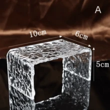 1pc High-End Acrylic Dessert Table Buffet Display Rack Banquet Buffet Table Afternoon Tea Dim Sum Rack Cold Dish Plate - Multicolor - View 6