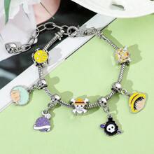 1pc Cartoon Anime Pirate King Lufei DIY Bracelet - SL249 - View 3