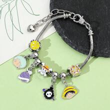 1pc Cartoon Anime Pirate King Lufei DIY Bracelet - SL249 - View 2