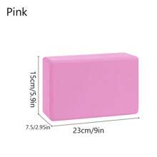 1pc Gym Blocks Foam Brick Training Exercise Fitness Set Tool Yoga Bolster Pillow Cushion Stretching Body Shaping Yoga Blocks