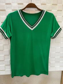 Women T-Shirts - màu xanh lá - Xem 1