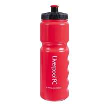 Liverpool FC Plastic Water Bottle (Red/White) - Red/White - View 2