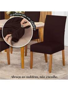 Chair Covers - Rust Brown - View 1