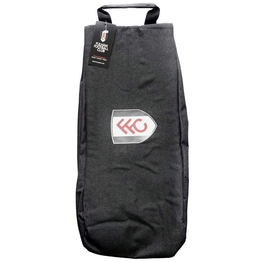 Fulham FC Crest Boot Bag (Black)