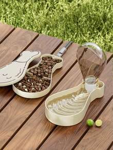 1入組手提式狗狗水瓶，雞腿造型碗，方便的寵物飲水容器，戶外旅行配件 - 彩色 - 查看 6