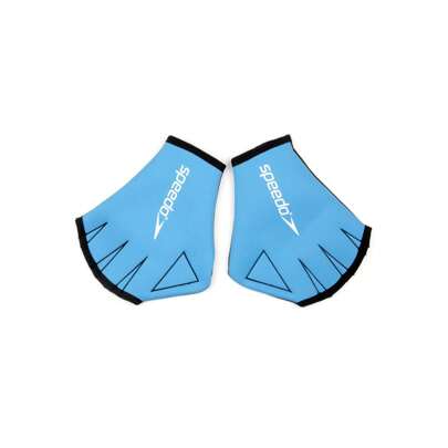 Speedo Unisex Adult Swimming Gloves (Blue/Black)