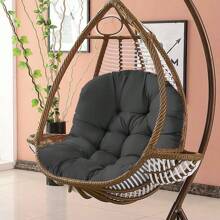 Live And Home 3 Colors Thick Hanging Egg Swing Chair Cushion,Fluffy Hanging Egg Chair Pad,Soft Comfortable Hanging Basket Chair Seat Cushion,Hammock Chair Seat Pads,Outdoor Swing Sofa Cushion,Indoor/Outdoor Seat Cushion For Sofa,Hammock,Patio,Garden