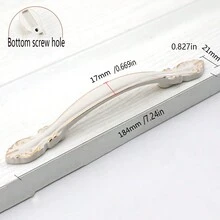 5pcs European Style Cabinet Handles, Drawer Handles, Easy To Install, Fashionable - Multicolor - View 10