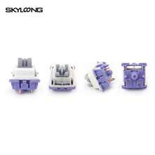 GATERON X SKYLOONG 35顆機械開關奶色輕速銀5針線性開關 - Milk-Silver - 查看 4