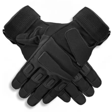 Tactical Military Gloves Cycling Glove Sport Climbing Paintball Shooting Z906 Hunting Riding Ski Full Finger Finger Gloves - Black - View 3